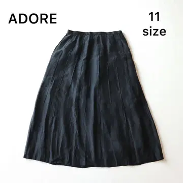 5280 [새상품급] ADORE 플레어 스커트 11호 블랙
