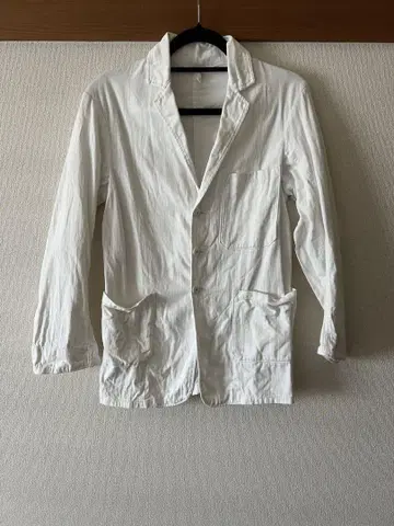 1950년대 유로 빈티지 워크 자켓 체인지 버튼