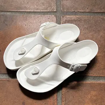 BIRKENSTOCK Gizeh 기제 Eva 에바 화이트 40