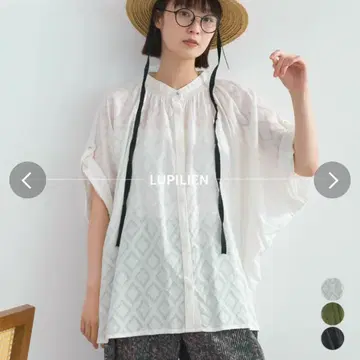 lupilien 루피리안 2WAY 롤업 돌먼 셔츠 블라우스
