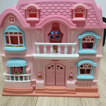 키티 2층 완구 집 하우스