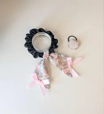 미니 스카프 리본