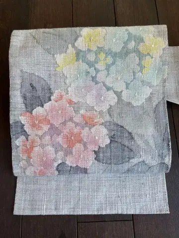 나고야 오비, 수국, 실크