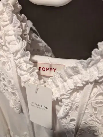 Poppy 레이스 프릴 롱 원피스 택 포함 새상품 M 사이즈