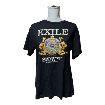 [ EXILE ] 엑자일 M 2018-2019 블랙 티셔츠