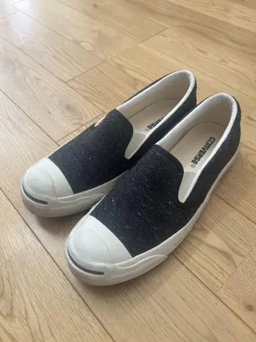 CONVERSE 블랙 슬립온 스니커즈
