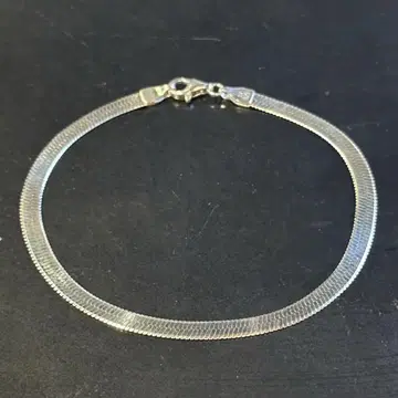 SILVER925 HERRINGBONE BRACELET/실버/블레스