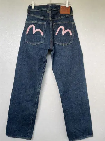 EVISU 에비수 청바지 LOT.2001 핑크 카모메 트라미