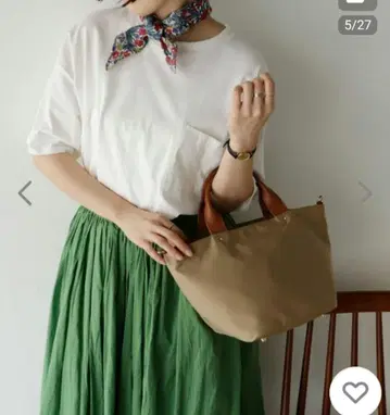 토트백 천연 가죽 핸들 2way 미니 나일론 토트백 여성용