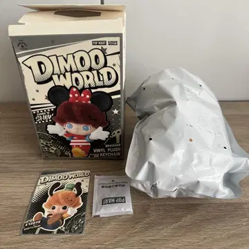 구피 DIMOO WORLD 봉제 인형 디즈니 popmart