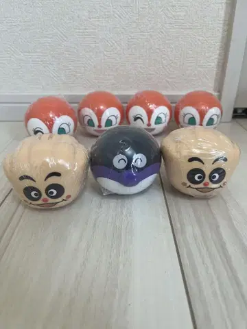 호빵맨 캡슐 토이 7개 세트