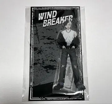 WIND BREAKER 사쿠라 하루카 아크릴 스탠드 락 레더