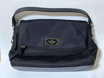 kate spade 블랙 숄더백 나일론