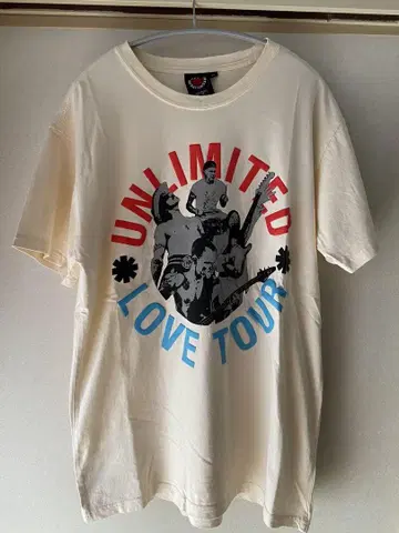 렛치리 RHCP unlimited love tour 티셔츠 M 사이즈