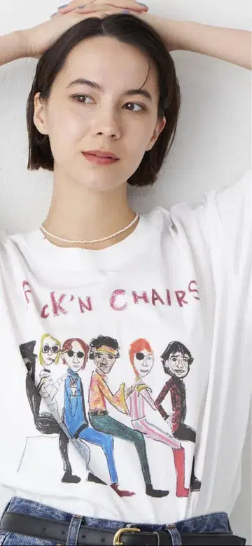 whim gazette Rock'n Chairs T셔츠 윔 가젯