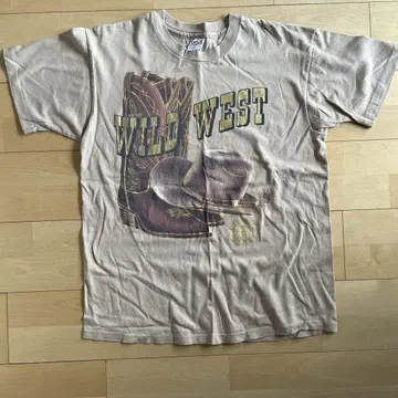 anvil WILD WEST 티셔츠 L 사이즈 베이지