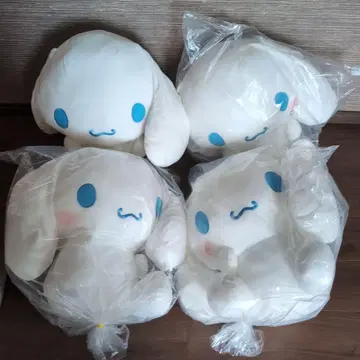 시나모롤 초초 BIG 봉제 인형 4개 세트 약 44cm