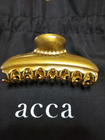 acca 골드 클립 헤어 액세서리
