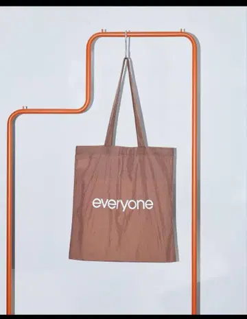 everyone nylon bag 브라운 토트백