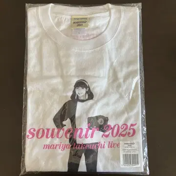 타케우치 마리야 Souvenir2025 투어 티셔츠 L 사이즈