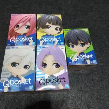 Qposket 블루 락 피규어 6개 세트