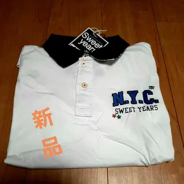 Sweet Years 피케 셔츠 화이트