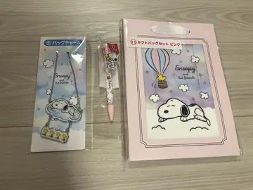 로손 스누피 복권 3개 세트