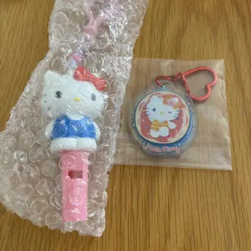 산리오 호루라기 참 헬로키티 로손 아크릴 키링