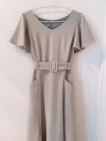 PROPORTION BODY DRESSING 벨트 포함 머메이드 원피스