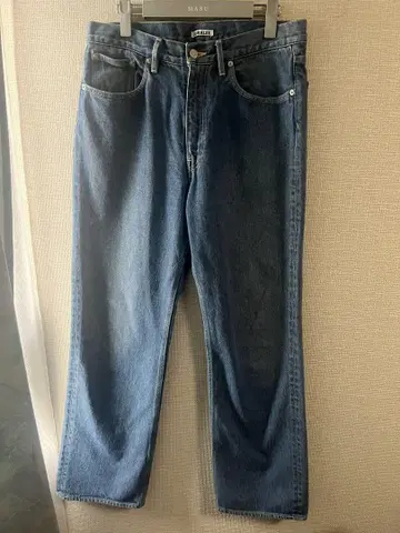 Auralee HARD TWIST DENIM 5P PANTS