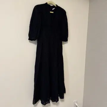MOUSSY 블랙 레이스 원피스 사이즈 1