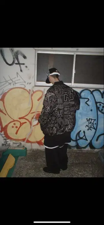 NEW YORK 바시티 자켓 bboy 4xl