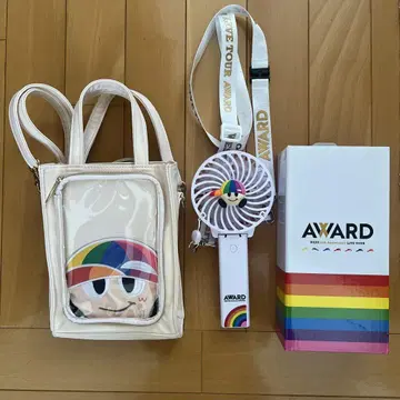 WEST. AWARD 백 핸디 팬 세트