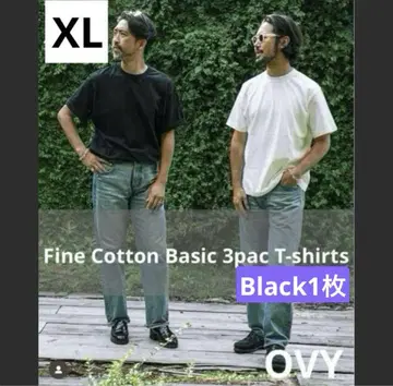 [새상품] OVY Fine Cotton Basic T-shirts XL