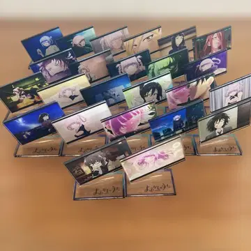 요후카시노 우타 트레이딩 미니 플레이트 스탠드 vol.1&vol.2 컴프