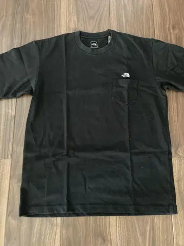 THE NORTH FACE NT321003A 블랙 M 포켓 티셔츠