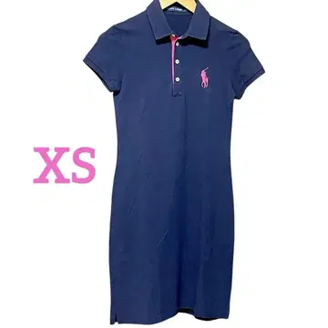 폴로 랄프 로렌 폴로 셔츠 원피스 네이비 XS