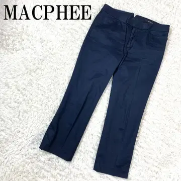 MACPHEE 맥피 크롭 팬츠 네이비 36 B2069