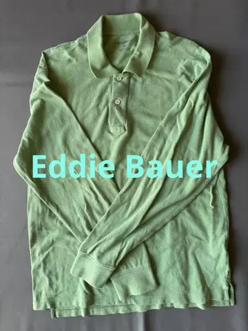 Eddie Bauer 에디바우어 긴팔 피케 셔츠 M