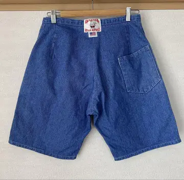 버드웰 하프 팬츠 데님