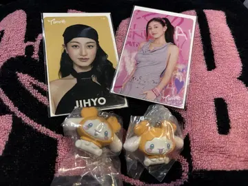TWICE 산리오 콜라보 회장 한정 가챠가챠, 오프라인 복권 참여상 지효