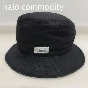 컨디션 최상! halo commodity 버킷 햇 리버서블 블랙 그레이