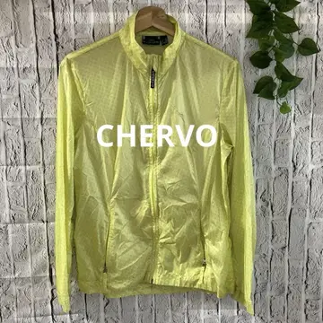 CHERVO 여성용 골프 귀여운 옐로우 컬러 도트 무늬 경량 레인 자켓