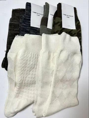 #COMME des GARCONS HOMME PLUS 삭스 8족 세트