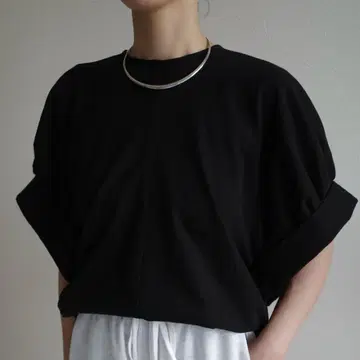 ella cotton pique forme T (블랙)