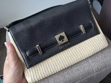 Kate Spade 숄더백 블랙 아이보리