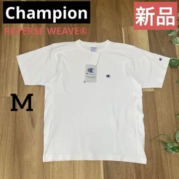 [새상품] Champion 챔피온 리버스 위브 코튼 티셔츠 화이트 M