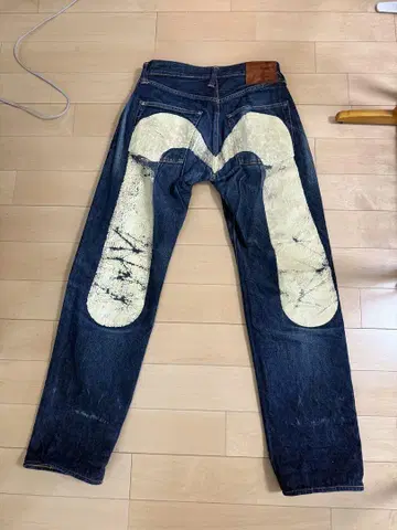 [중고] EVISU 청바지 No.2 데님 LOT 2001 W34 L32