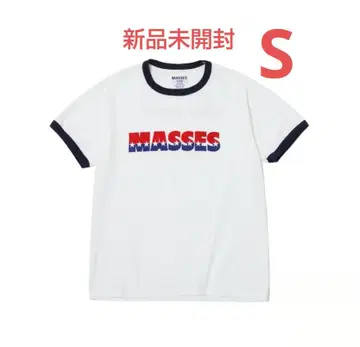 MASSES RINGER T-SHIRT STAR 텐더 로인 화이트