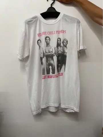 RED HOT CHILI PEPPERS 렛치리 티셔츠 90's